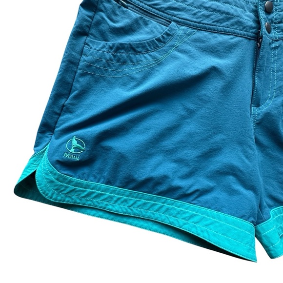 Kuhl Woman’s Color Contrast Mountain Culture Shorts Mid Rise Size 12 - Picture 3 of 7